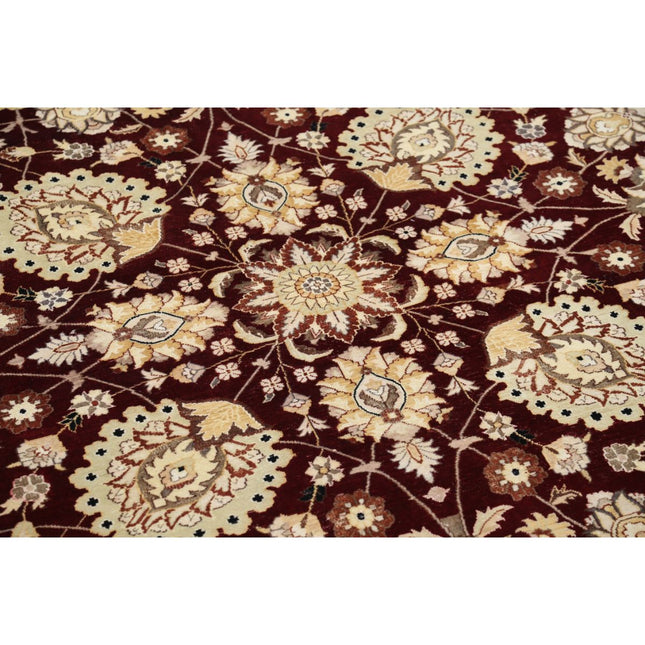 Heritage 12' 0" X 12' 0" Wool Hand-Knotted Rug 12' 0" X 12' 0" (366 X 366) / Red / Ivory