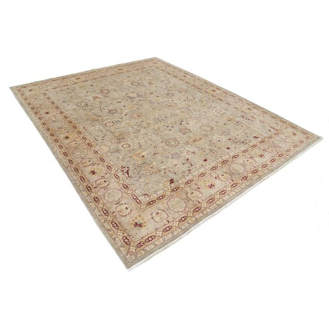Heritage 8' 0" X 9' 10" Wool Hand-Knotted Rug 8' 0" X 9' 10" (244 X 300) / Grey / Brown