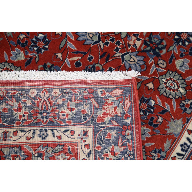 Heritage 2' 7" X 14' 2" Hand Knotted Wool Rug 2' 7" X 14' 2" (79 X 432) / Red / Blue