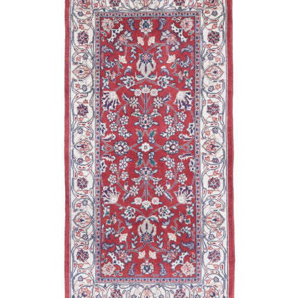 Heritage 1' 11" X 3' 10" Hand Knotted Wool & Silk Rug 1' 11" X 3' 10" (59 X 117) / Red / Wool & Silk
