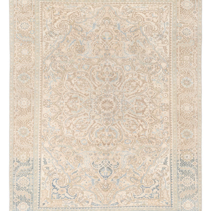 Heriz 9' 10" X 12' 5" Hand Knotted Wool Rug 9' 10" X 12' 5" (300 X 379) / Taupe / Wool