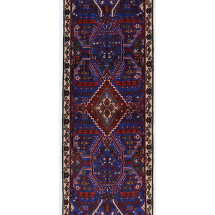 Josheghan 1' 10" X 5' 1" Hand Knotted Wool Rug 1' 10" X 5' 1" (56 X 155) / Blue / Wool