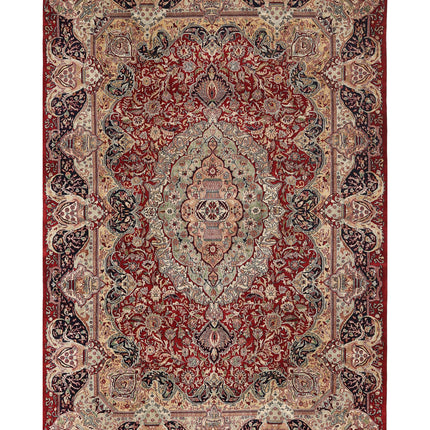 Kashmar 7' 9" X 11' 7" Hand Knotted Wool Rug 7' 9" X 11' 7" (236 X 353) / Red / Wool