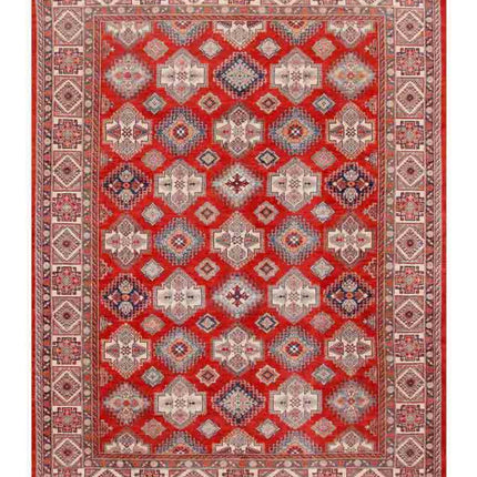 Kazak 12' 1" X 15' 11" Hand Knotted Wool Rug 12' 1" X 15' 11" (368 X 485) / Red / Wool