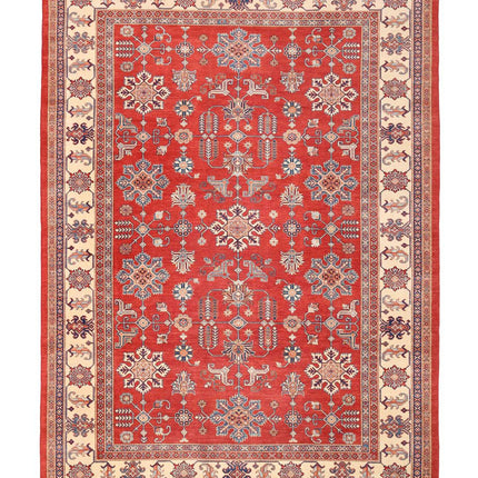 Kazak 10' 5" X 14' 5" Hand Knotted Wool Rug 10' 5" X 14' 5" (318 X 440) / Red / Wool