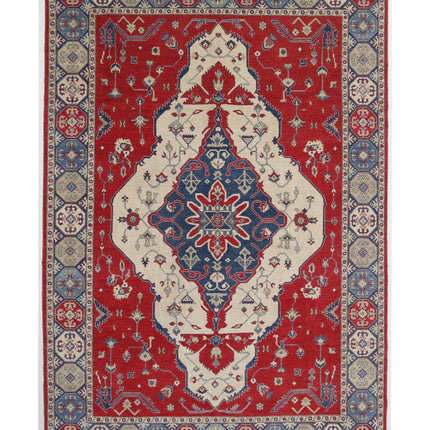 Kazak 10' 0" X 14' 4" Hand Knotted Wool Rug 10' 0" X 14' 4" (305 X 437) / Red / Wool