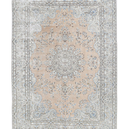 Kerman 8' 2" X 11' 7" Hand Knotted Wool Rug 8' 2" X 11' 7" (249 X 353) / Taupe / Wool
