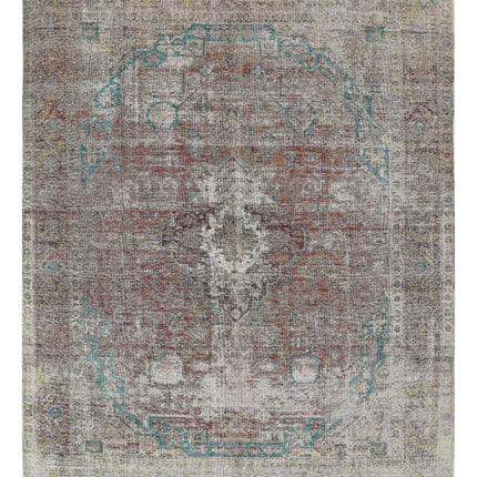 Kerman 9' 7" X 12' 5" Hand Knotted Wool Rug 9' 7" X 12' 5" (292 X 379) / Rust / Wool