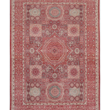 Mamluk 10' 1" X 14' 5" Hand Knotted Wool Rug 10' 1" X 14' 5" (307 X 440) / Red / Wool
