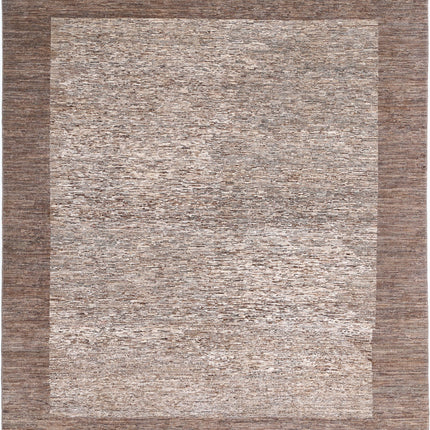 Modcar 7' 11" X 9' 2" Hand Knotted Wool Rug 7' 11" X 9' 2" (241 X 280) / Beige / Wool