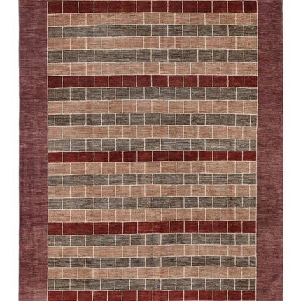 Modcar 5' 11" X 8' 6" Hand Knotted Wool Rug 5' 11" X 8' 6" (180 X 259) / Multi / Wool