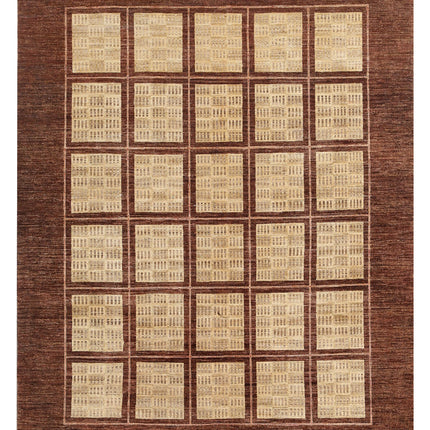 Modcar 6' 5" X 8' 0" Hand Knotted Wool Rug 6' 5" X 8' 0" (196 X 244) / Multi / Wool