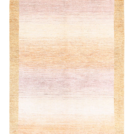 Modcar 4' 7" X 6' 4" Hand Knotted Wool Rug 4' 7" X 6' 4" (140 X 193) / Multi / Wool