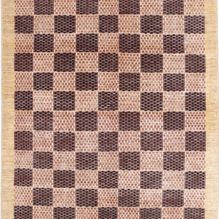 Modcar 5' 3" X 6' 4" Hand Knotted Wool Rug 5' 3" X 6' 4" (160 X 193) / Multi / Wool