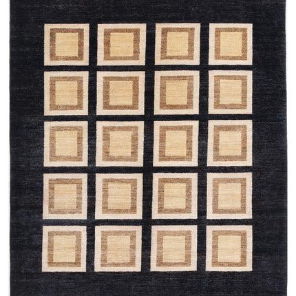 Modcar 6' 5" X 8' 0" Hand Knotted Wool Rug 6' 5" X 8' 0" (196 X 244) / Multi / Wool