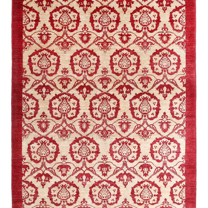 Modcar 5' 10" X 7' 9" Hand Knotted Wool Rug 5' 10" X 7' 9" (178 X 236) / Beige / Wool