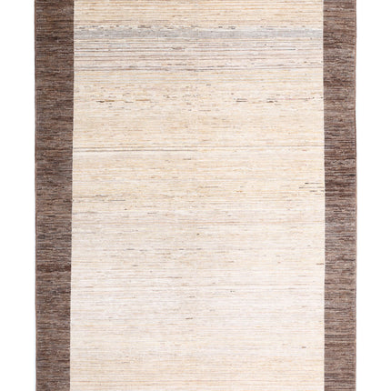 Modcar 6' 3" X 9' 3" Hand Knotted Wool Rug 6' 3" X 9' 3" (191 X 282) / Multi / Wool