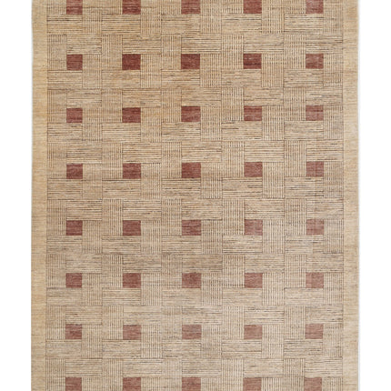Modcar 5' 11" X 8' 5" Hand Knotted Wool Rug 5' 11" X 8' 5" (180 X 257) / Multi / Wool