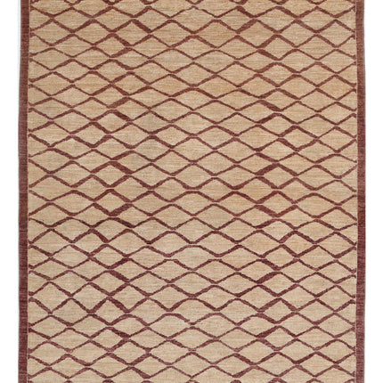 Modcar 4' 9" X 6' 2" Hand Knotted Wool Rug 4' 9" X 6' 2" (145 X 188) / Multi / Wool