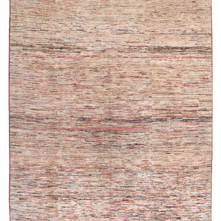 Modcar 7' 1" X 9' 2" Hand Knotted Wool Rug 7' 1" X 9' 2" (216 X 280) / Multi / Wool