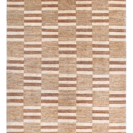Modcar 5' 10" X 7' 8" Hand Knotted Wool Rug 5' 10" X 7' 8" (178 X 234) / Multi / Wool