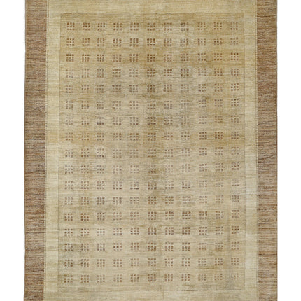 Modcar 8' 9" X 12' 1" Hand Knotted Wool Rug 8' 9" X 12' 1" (267 X 368) / Beige / Wool