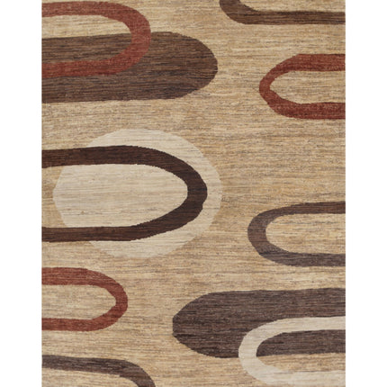 Modcar 3' 11" X 5' 11" Hand Knotted Wool Rug 3' 11" X 5' 11" (119 X 180) / Multi / Wool