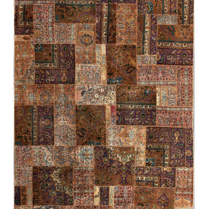 Mosaic 8' 9" X 11' 1" Hand Knotted Wool Rug 8' 9" X 11' 1" (267 X 338) / Beige / Wool