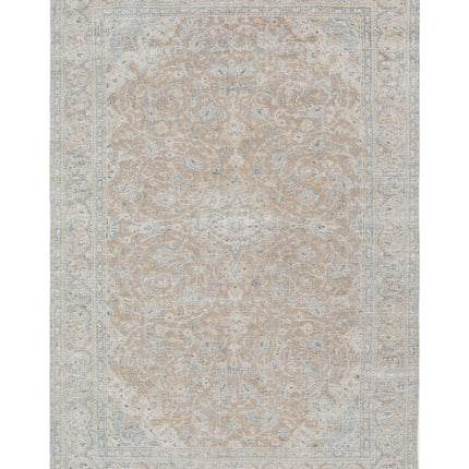 Nain 6' 7" X 10' 1" Hand Knotted Wool Rug 6' 7" X 10' 1" (201 X 307) / Taupe / Wool