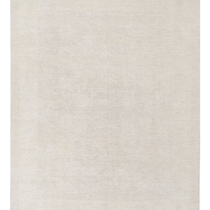Oushak 8' 11" X 11' 6" Hand Knotted Wool Rug 8' 11" X 11' 6" (272 X 351) / Ivory / Wool