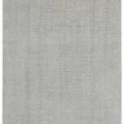Overdye 8' 0" X 9' 10" Hand Knotted Wool Rug 8' 0" X 9' 10" (244 X 300) / Grey / Wool