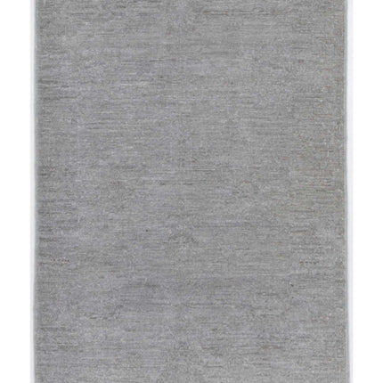 Overdye 2' 2" X 3' 1" Hand Knotted Wool Rug 2' 2" X 3' 1" (66 X 94) / Grey / Wool