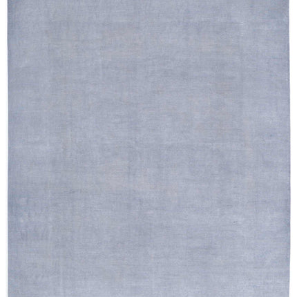 Overdye 8' 2" X 9' 10" Hand Knotted Wool Rug 8' 2" X 9' 10" (249 X 300) / Grey / Wool