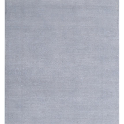 Overdye 8' 11" X 11' 6" Hand Knotted Wool Rug 8' 11" X 11' 6" (272 X 351) / Grey / Wool