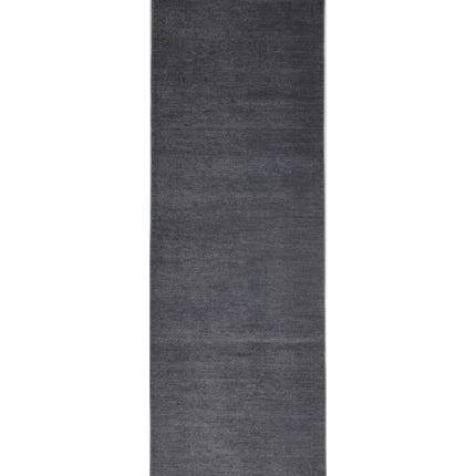 Overdye 3' 1" X 10' 6" Hand Knotted Wool Rug 3' 1" X 10' 6" (94 X 320) / Grey / Wool