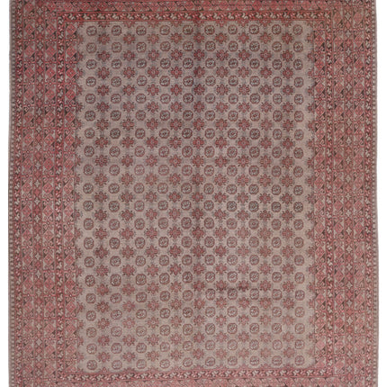 Revival 9' 11" X 12' 3" Hand Knotted Wool Rug 9' 11" X 12' 3" (302 X 373) / Taupe / Wool