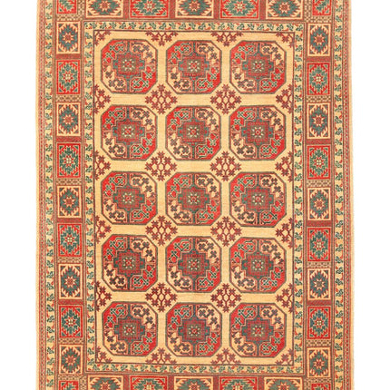 Revival 6' 10" X 9' 7" Hand Knotted Wool Rug 6' 10" X 9' 7" (208 X 292) / Gold / Wool