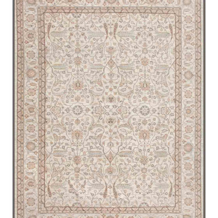 Serenity 9' 3" X 12' 1" Hand Knotted Wool Rug 9' 3" X 12' 1" (282 X 368) / Ivory / Wool