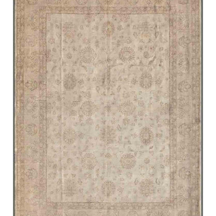 Serenity 10' 0" X 13' 3" Hand Knotted Wool Rug 10' 0" X 13' 3" (305 X 404) / Ivory / Wool
