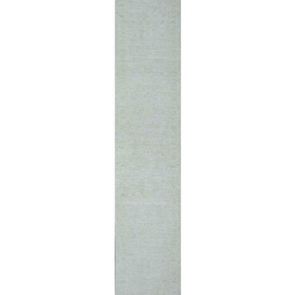 Serenity 2' 8" X 14' 2" Hand Knotted Wool Rug 2' 8" X 14' 2" (81 X 432) / Ivory / Wool