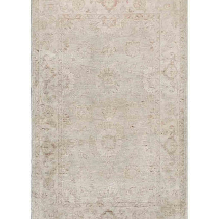 Serenity 3' 2" X 5' 0" Hand Knotted Wool Rug 3' 2" X 5' 0" (97 X 152) / Ivory / Wool