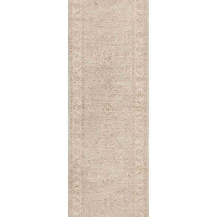 Serenity 2' 7" X 8' 0" Hand Knotted Wool Rug 2' 7" X 8' 0" (79 X 244) / Grey / Wool