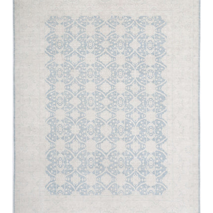 Serenity 8' 10" X 12' 0" Hand Knotted Wool Rug 8' 10" X 12' 0" (269 X 366) / Blue / Wool