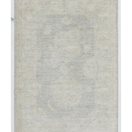 Serenity 2' 3" X 3' 1" Hand Knotted Wool Rug 2' 3" X 3' 1" (69 X 94) / Green / Wool