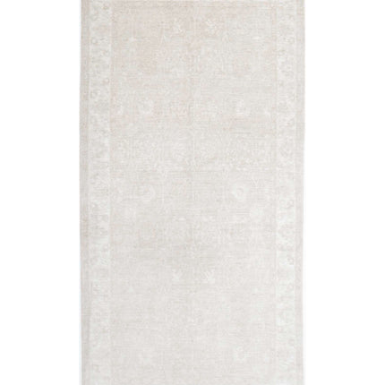 Serenity 4' 10" X 10' 0" Hand Knotted Wool Rug 4' 10" X 10' 0" (147 X 305) / Taupe / Wool