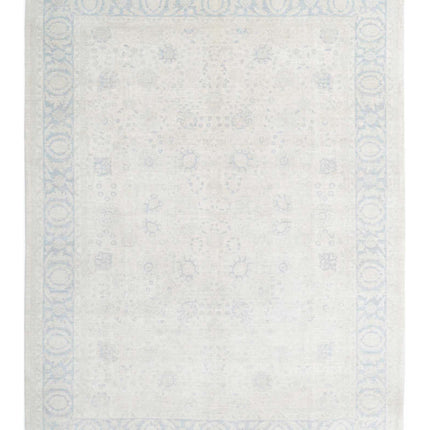 Serenity 9' 0" X 12' 0" Hand Knotted Wool Rug 9' 0" X 12' 0" (274 X 366) / Ivory / Wool