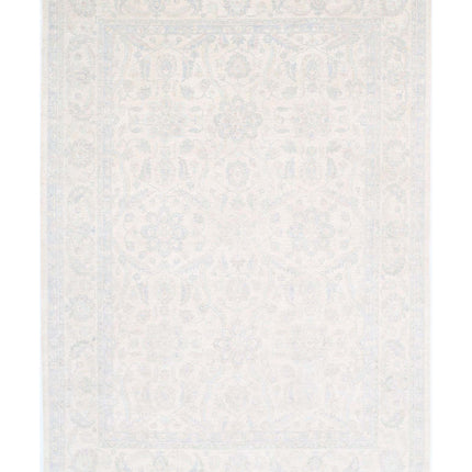 Serenity 10' 0" X 14' 2" Hand Knotted Wool Rug 10' 0" X 14' 2" (305 X 432) / Ivory / Wool