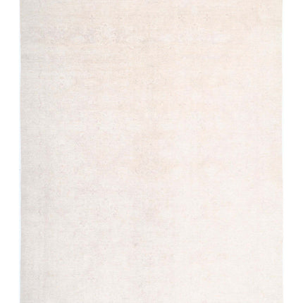 Serenity 9' 9" X 13' 0" Hand Knotted Wool Rug 9' 9" X 13' 0" (297 X 396) / Ivory / Wool