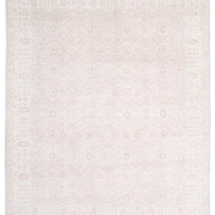 Serenity 12' 0" X 14' 4" Hand Knotted Wool Rug 12' 0" X 14' 4" (366 X 437) / Taupe / Wool