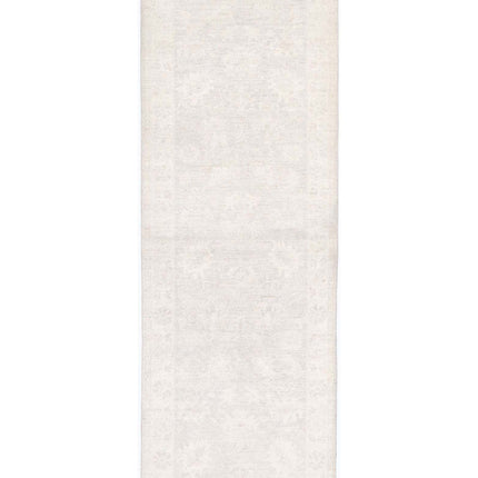 Serenity 2' 6" X 7' 11" Hand Knotted Wool Rug 2' 6" X 7' 11" (76 X 241) / Ivory / Wool